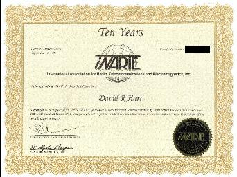 NARTE10YearCertificate